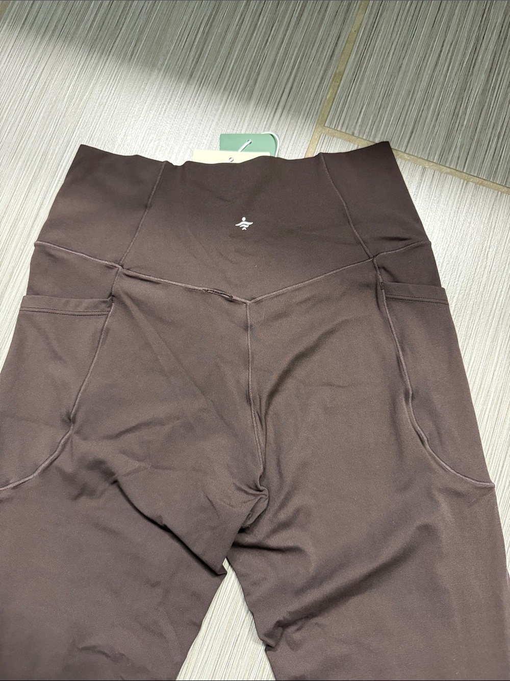HALARA Women's Leggings - Dark Brown - Picture 3 of 4